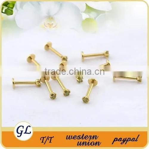 LR01155 Stainless Steel Lip Rings Piercing on Lip Ring photo-6