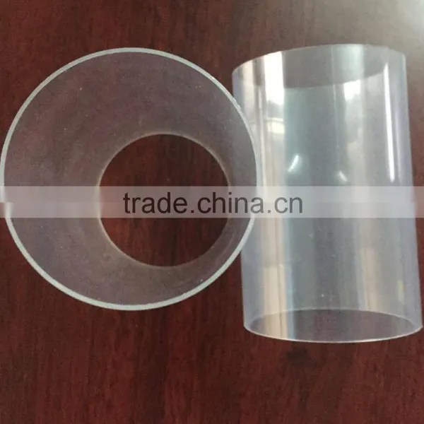 Factory PVC Clear Plastic Pipe Extruded Transparent Pipe Line Plastic