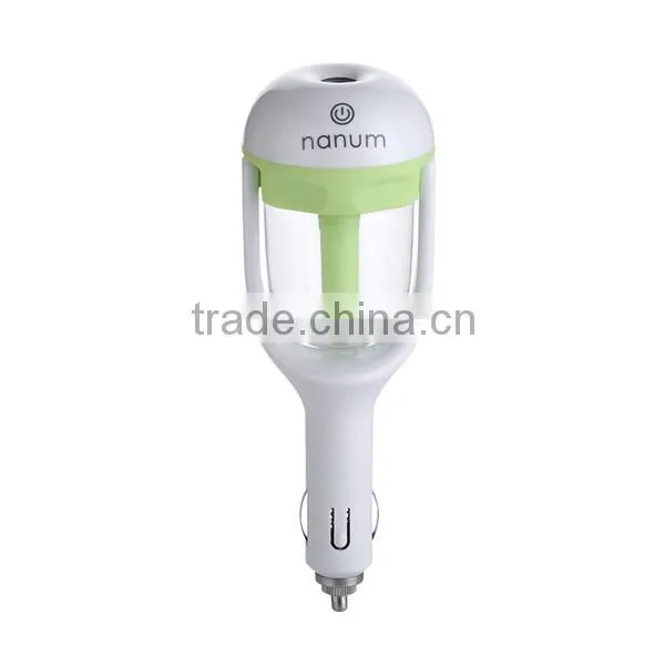 Auto Mini Car Humidifier Air Purifier Freshener Travel Car Portable photo-5