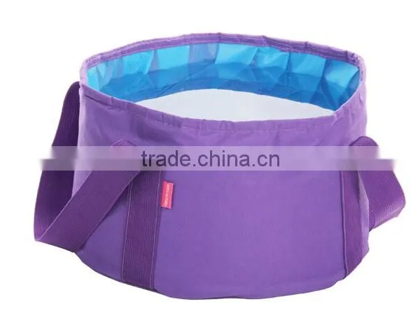 New Portable Water Bucket Outdoor Foldable Camping Travel Car Washbasin Footbath photo-4