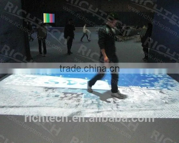 BEST SELLING! RICHTECH Unlimited Effects and High Brightness Interactive Floor System photo-2