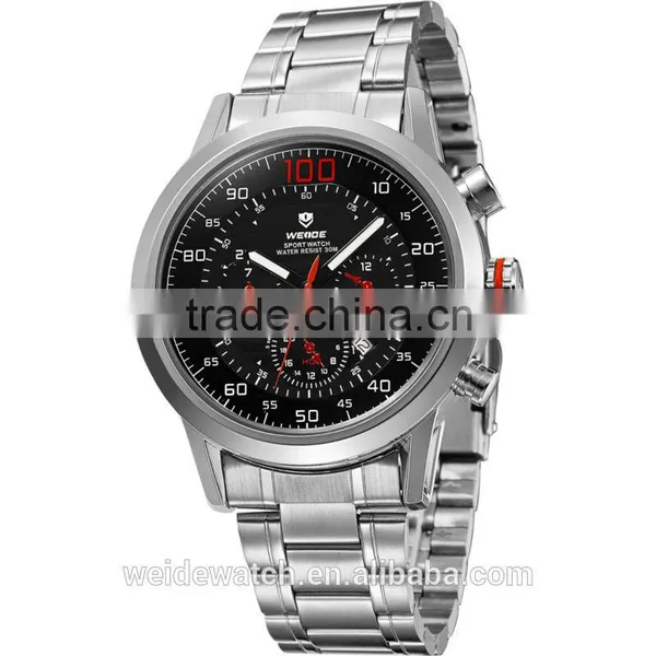 2015 Best Selling Stainless Steel Pratical Women Sport Watch WH3311 photo-2