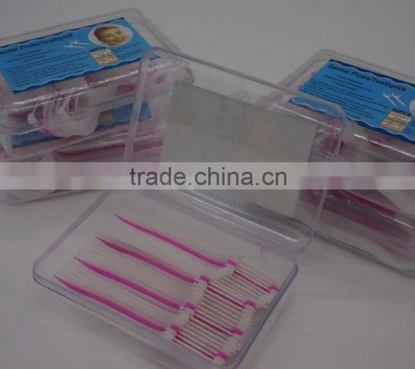 High Quality Plastic Toothpick With Toothpick Holder
