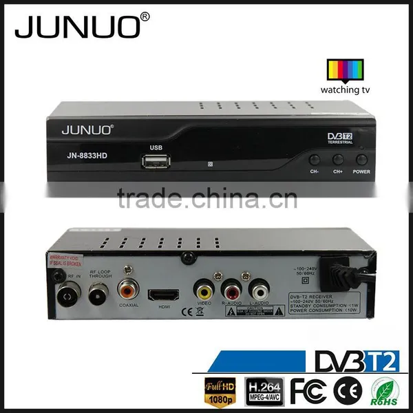 JUNUO China Manufacture OEM New Full hd Mpeg4 H.264 Mstar 7t01 Digital tv Receiver Dvb t2 South Africa photo-4