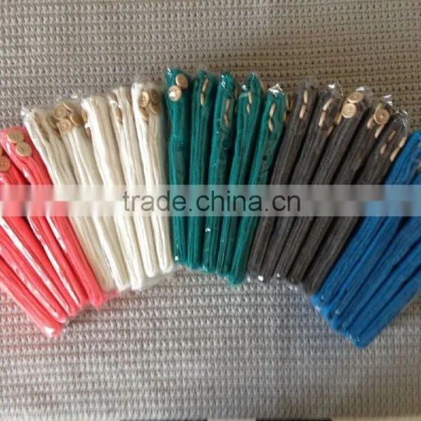 Women Knitted Lace Leg Warmers With Colorful Design photo-2