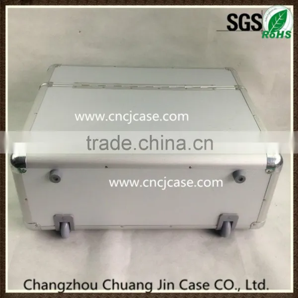 Abs Aluminum Trolley Case With Sandwich Zipper Bag photo-4