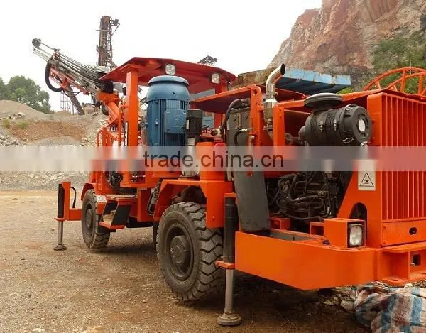 Fully hydraulic automatic deep rock geotechnical drilling rig