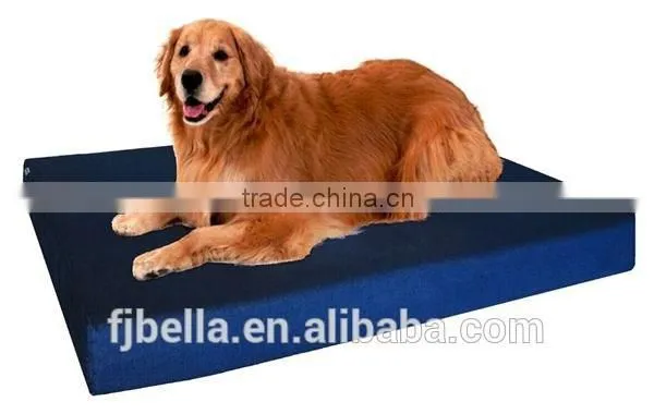 Extra Large Orthopedic Memory Foam Waterproof Pet Bed With Rewashable Cover With Zipper