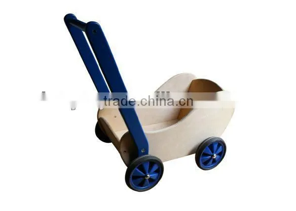 Wooden Baby Stroller