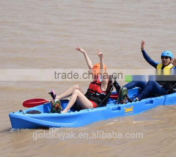 Pedal Drive Kayak Two Seat Fast Speed Freely Control Patent in All of the World photo-6