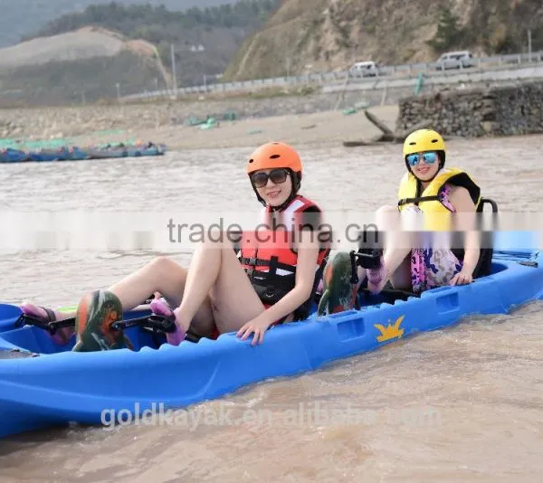 Single Pedal Drive Kayak Plastic Kayak Very Hot!!! photo-2