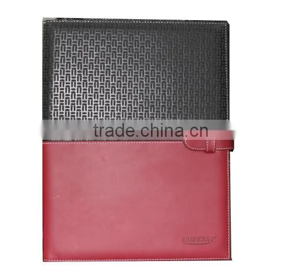 A4 Zip pu Leather Portfolio With Calculator and Notepad photo-4