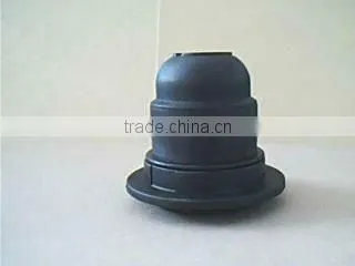 E27 Plastic Auto Locked Lampholder With Half Threaded Skirt