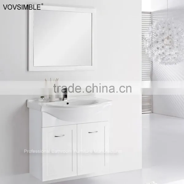 American Style Double Basins Modern Bathroom Vanity photo-6