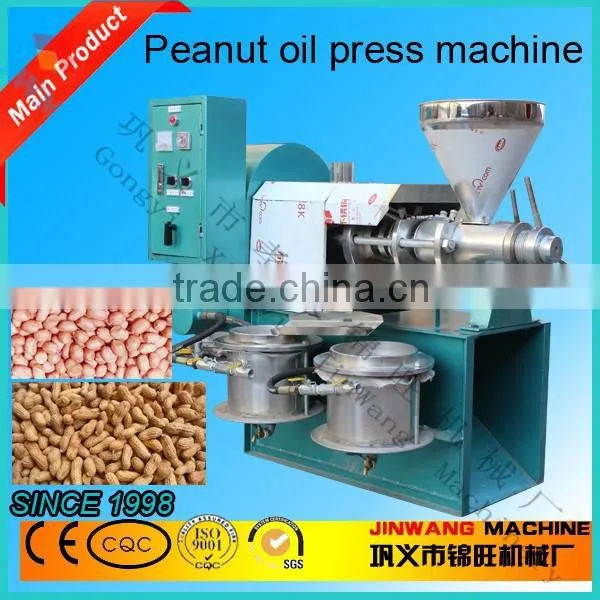 Jinwang Promote Screw Peanut Oil Expeller/cold Peanut Oil Expeller With Multifunction photo-2