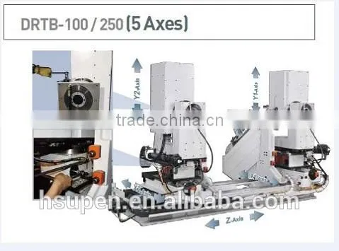 Combine Woodworking Machine 5 Aixs Cnc Double End Tenon