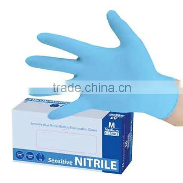 Disposable Colored Medical Nitrile Gloves Cleanroom Nitrile Glove photo-3