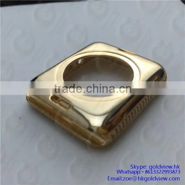 For Apple Watch 24k Gold,24k Gold For Apple Watch,For Apple Watch 24k Gold Diamonds Housing photo-3