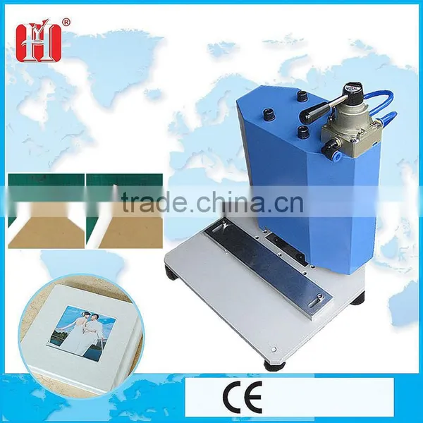 HY Brand Latest Paper Pneumatic Corner Guillotine photo-3