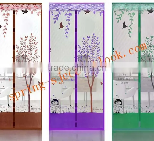 Door Stripe Anti-mosquito Screen Door in Summer Magnetic Window Covers photo-2