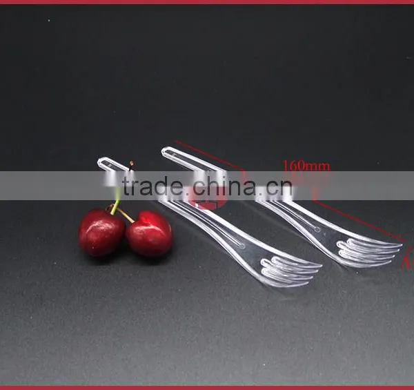 Disposable Plastic Fork Healthy Food Grade High Quality PP Material Tableware photo-2