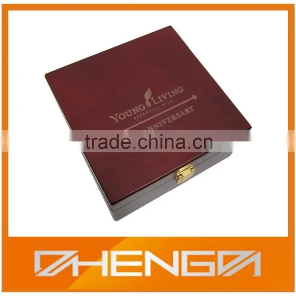 Custom Make in China Glossy / Luxury Wood Coffee Box (ZDH-TB02) photo-3