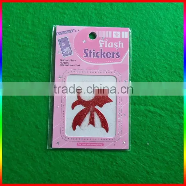 Eco-friendly Decorative Removable Glitter Powder Sticker photo-3