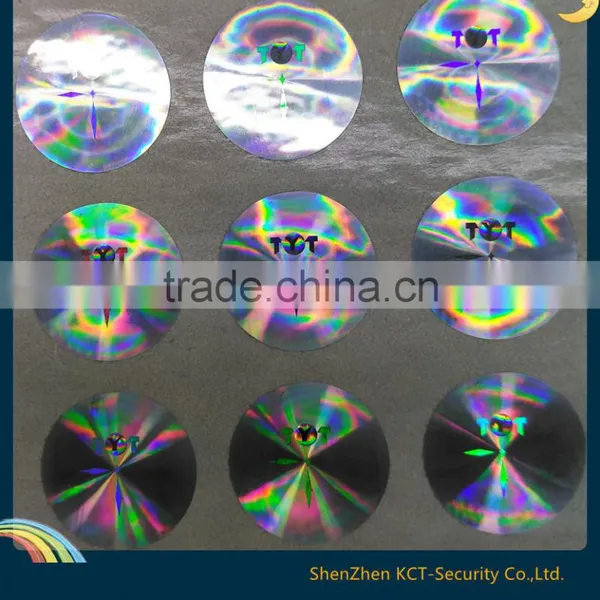 High Quality Laser Printing Holographic Self Adhesive Label photo-4