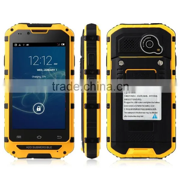 Discovery V6 Smartphone IP68 Android 4.2 MTK6572 4.0 Inch WiFi Orange photo-2