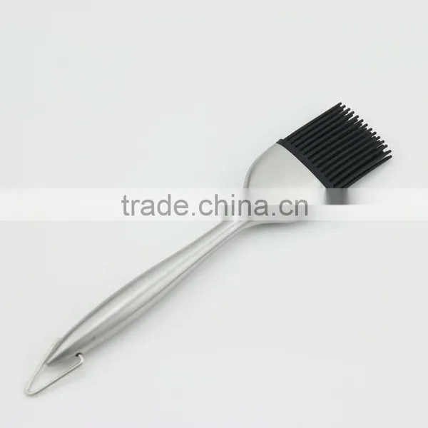 Food Safe Stainless Steel Handle Silicone Basting Brush