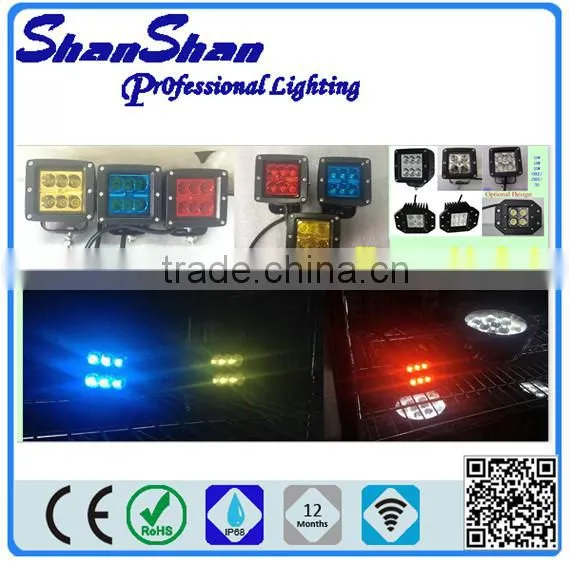 3" 20W FLOOD/SPOTLED Work Light Bar LED Truck Light SUV Car Boat4WD SS-1004