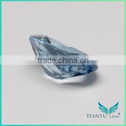 WuZhou Gems Synthetic Nano Gems Clear Aquamarine Gemstone Prices photo-2