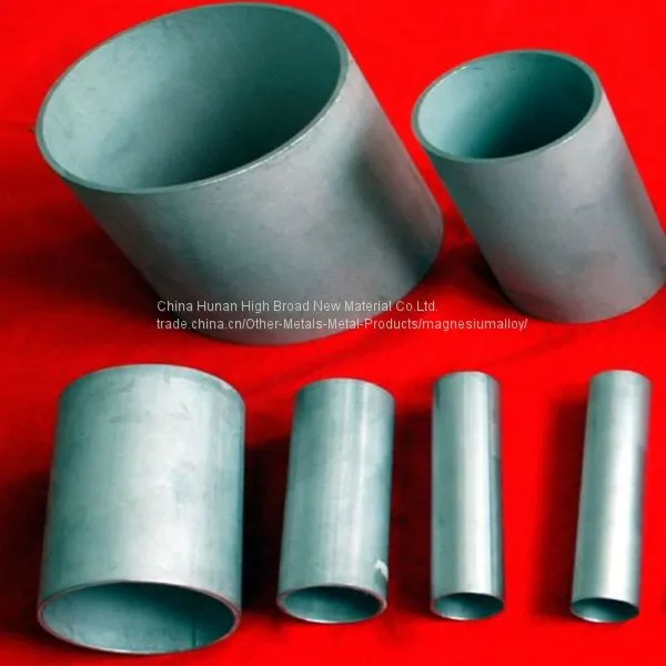 Magnesium Tubes,Magnesium Profile Extruded Tube AZ31 ASTM Magnesium Alloy Tube