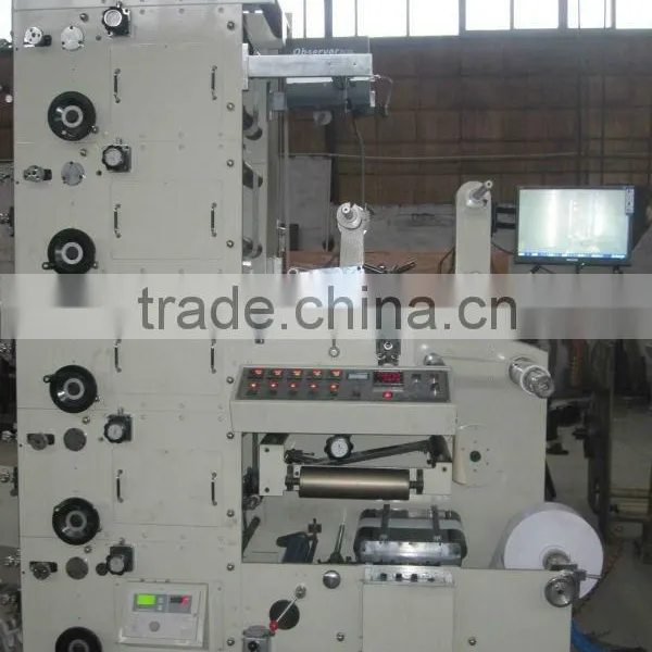 320 Paper or Plastic Adhesive Label Flexographic Printing Machine photo-2