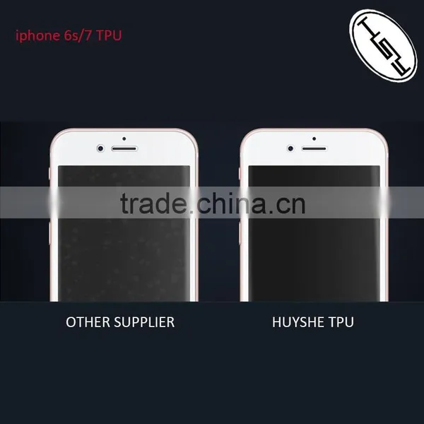 HUYSHE TPU Nano Material Full Cover Anti Shock Screen Protector for Iphone Series 6 6s 7 Plus TPU Film photo-5