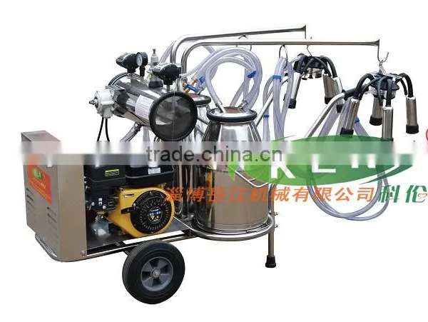 9J-II gasoline engine milking trolley