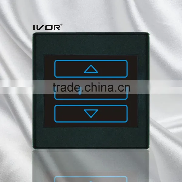 1 Gang Dimmer Touch Switch Piano Black (SK-T2300D1-PBK)