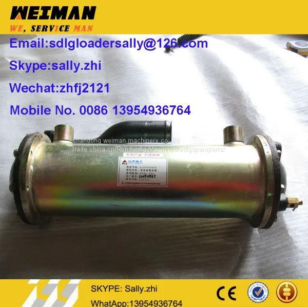 SDLG Transmission Oil Radiator, 4021000098, SDLG Loader Parts for SDLG Wheel Loader LG953 photo-3