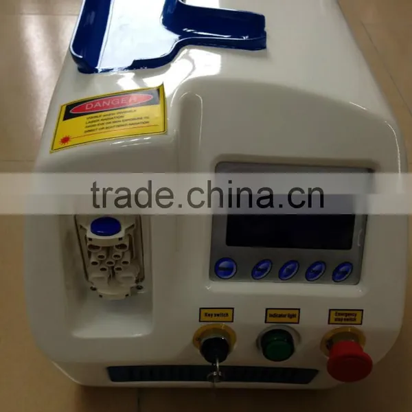 Popular Selling Q Switched ND Brown Age Spots Removal YAG Laser System For Tatoo Removal 1500mj photo-5