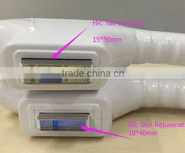 515-1200nm Best Esthetic Device E Light IPL /RF E Light Fine Lines Removal Ipl Opt Hair Removal/Shr Opt Skin Rejuvenation Machine From Sanhe photo-2