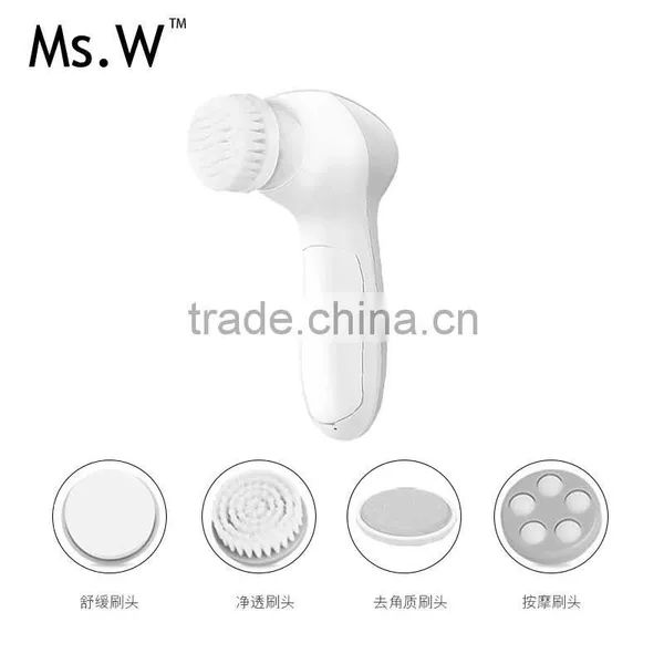 4 in 1 Water Proof Facial Cleansing Brush/facial Vibrating Beauty Massage Brush photo-5