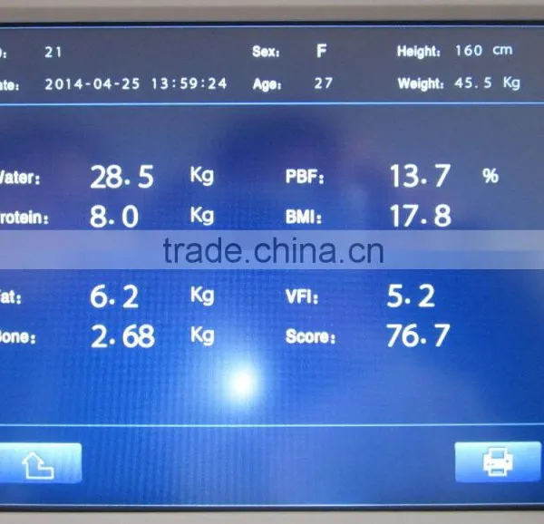Body Analyzer Machine Body Compositon Analyzer Results/POPIPL - Boby Analyzer BCA-2A Boby Analyzer photo-4
