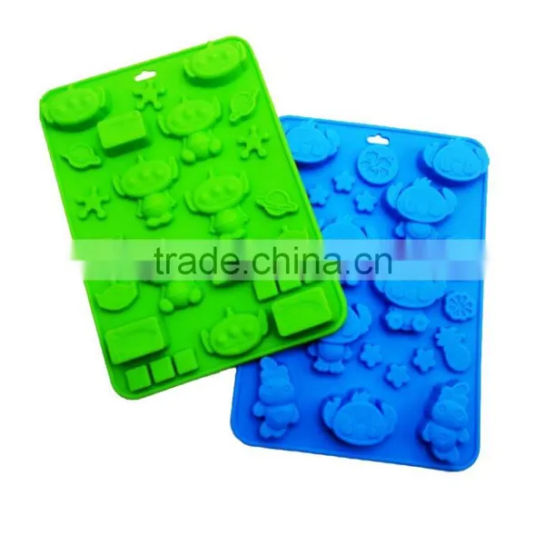 Cartoon Shaped Silicone Ice Cube Shaping Tools photo-2