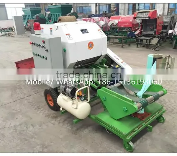 Factory Supply Automatic Mini Round Grass Hay Baler Machine for Sale photo-5