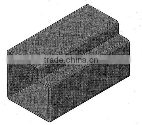 Special Profile Hollow Section Steel Tube for Bus & Vehicle