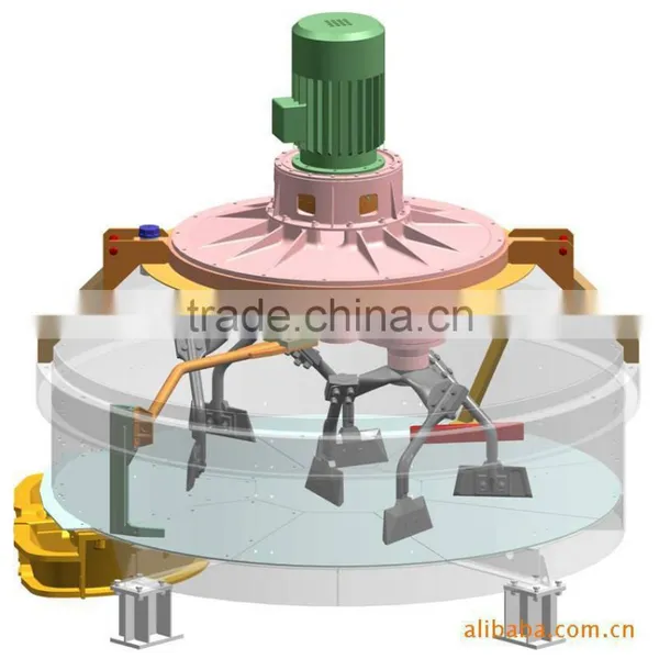 MP Series Planetary Concrete Mixer / Round Pan Concrete Mixer