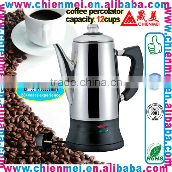 Stainless Steel Gas Coffee Percolator/Stainless Steel Induction Coffee Maker photo-5