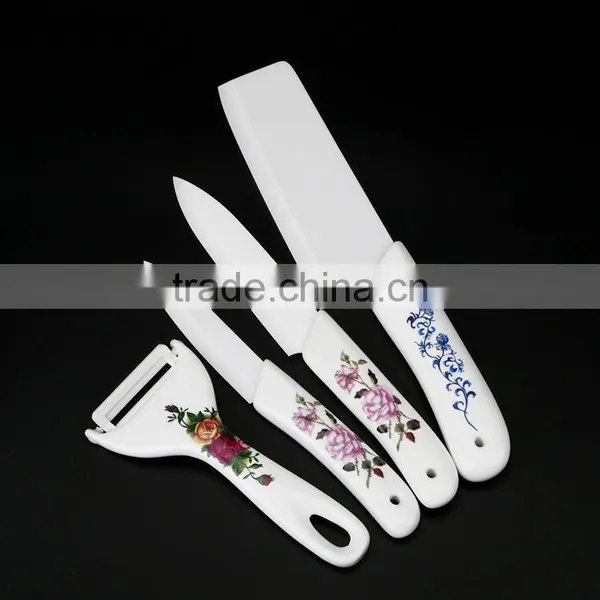 Kitchen Ceramic Knife With Holder Set photo-3