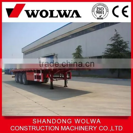 Liangshan Flat Bed Semi Trailer for Container photo-2