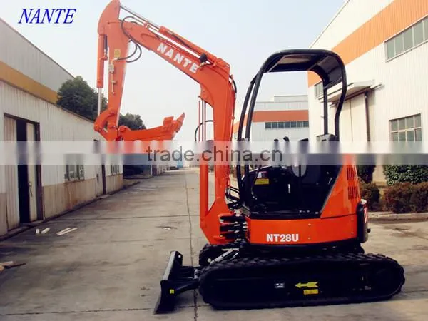 Zero-tail Cheap Chinese Mini Crawler Excavator